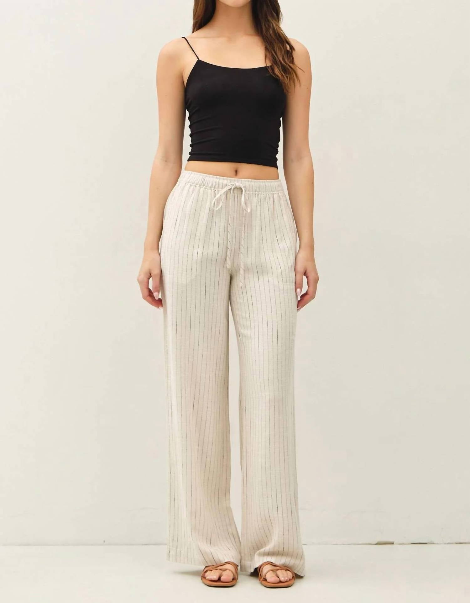 Be Cool - Luna Linen Blend Pants