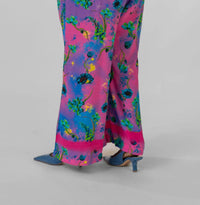 La Fuori - FLORAL PURPLE PANTS