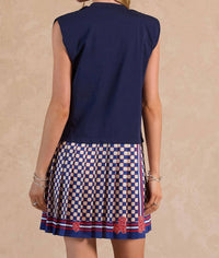 Current Air - Checkerboard Mini Dress