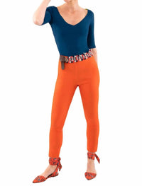 GRETCHEN SCOTT Second Skin Top in navy - women's long sleeve top - view 4