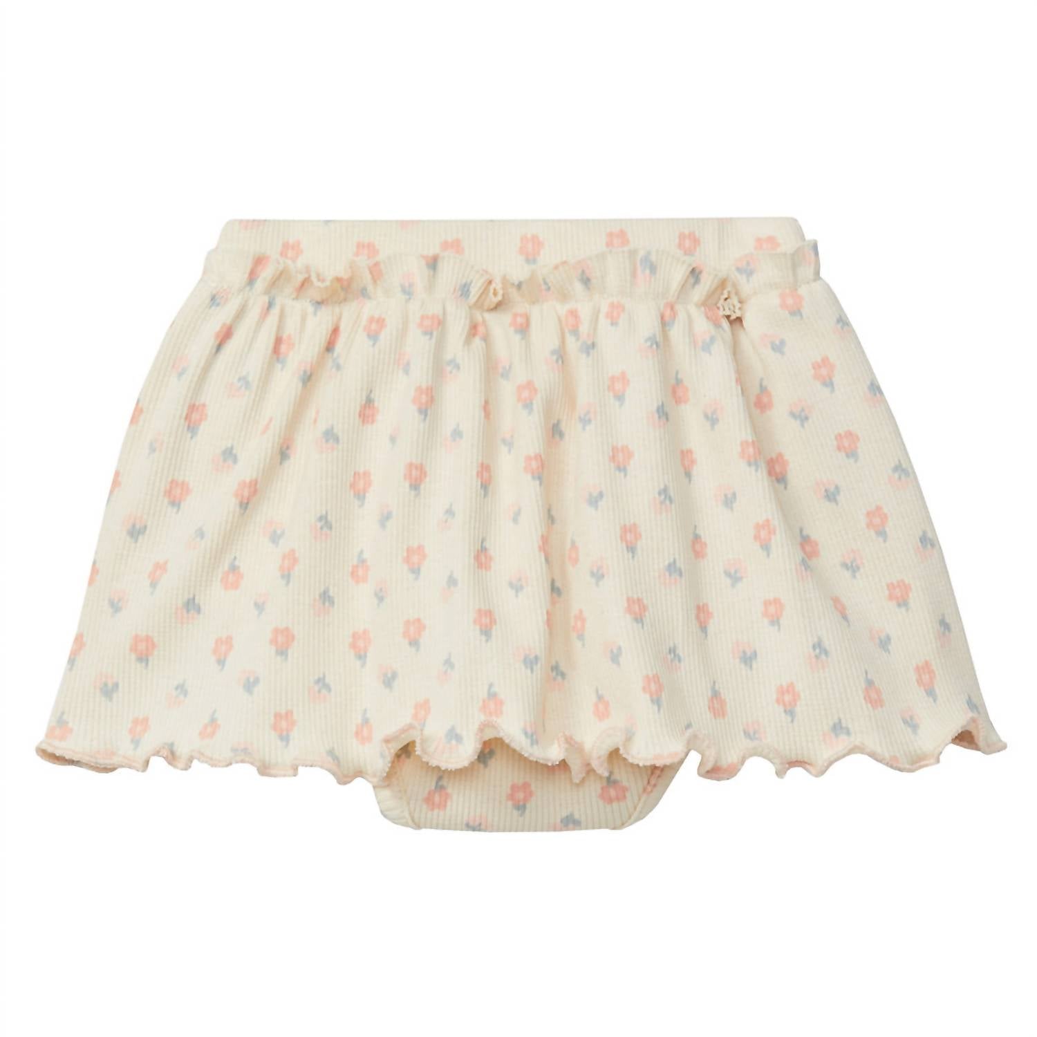 Snug - Girl's Sleeveless Shirt & Skirt With Bloomer