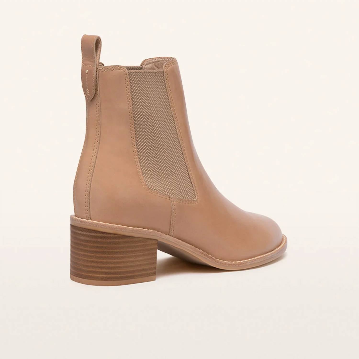 FRANKIE4 Women's Liberty Bootie in biscuit - women's shoe - alternate view