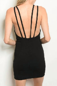LOW CUT DRESS