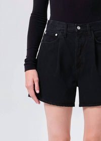 Agolde - Women's Rhoda Pleated A-line Short