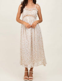 Davi & Dani - Garden Floral Midi Dress