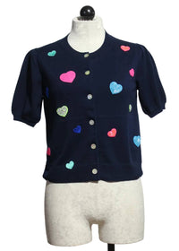 Lisa Todd - Royal Flush Cotton Cardigan