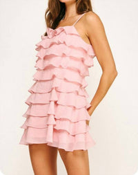 Strut & Bolt - Posie Ruffled Mini Dress