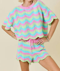 Day + Moon - Tropical Waves Matching Set