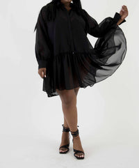 Sante Grace - Poly Chiffon Tunic Dress