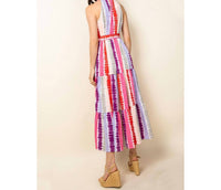 Thml - Tie Dye Tiered Maxi Dress