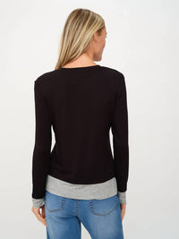 Six/Fifty - Izzy Layered Long Sleeve Tee