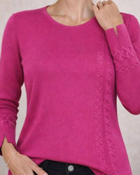 J'Envie/Eli - Weave Long Sleeve Tunic