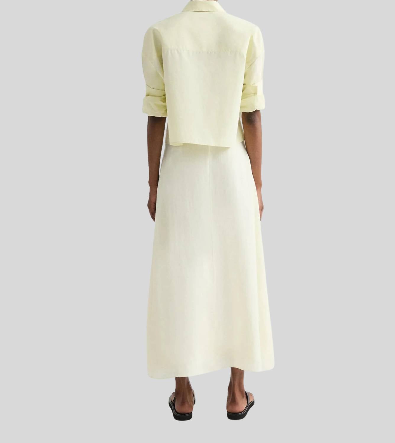 Twp - A Line Midi Skirt