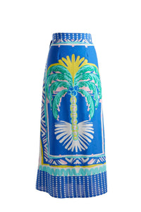 Baye London - Wrap Front Maxi Skirt