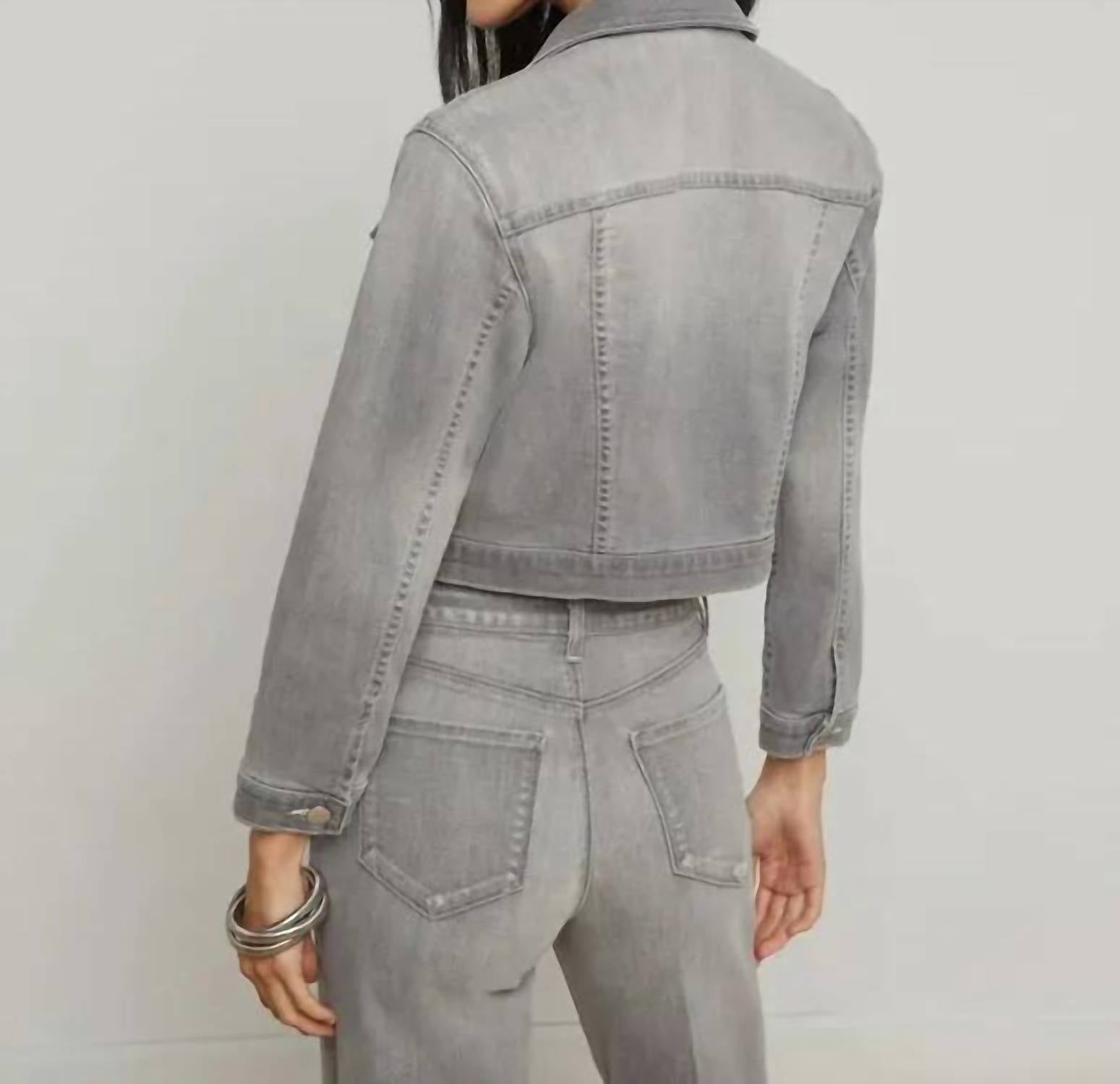 L'Agence - Koda Cropped Jacket