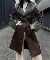 Unreal Fur - Empathy Faux-fur-trim Coat