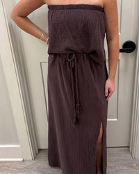 Bobi - Two-piece Tube And Skirt Set
