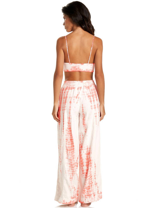 Stardust Marble Rose Crop Top