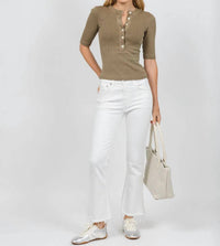 Citizens Of Humanity - Nali Short Sleeve Henley Tee