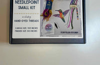 Storyteller Stitchery Hummingbird Modern Needlepoint Kit in n a - item - detail view