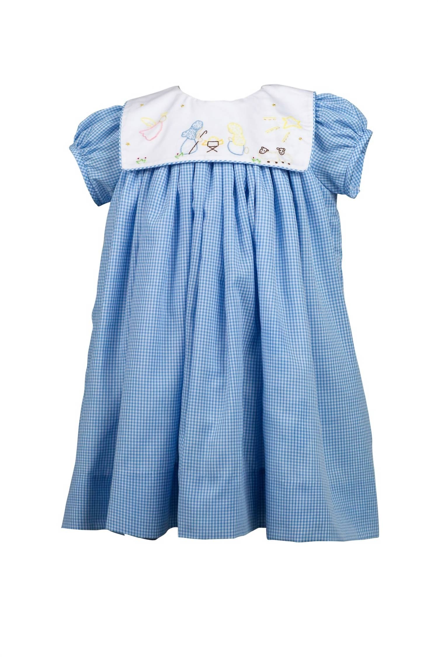 The Proper Peony - Girls Manger Dress