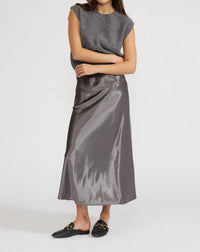 Lucy Paris - Barbara Satin Skirt
