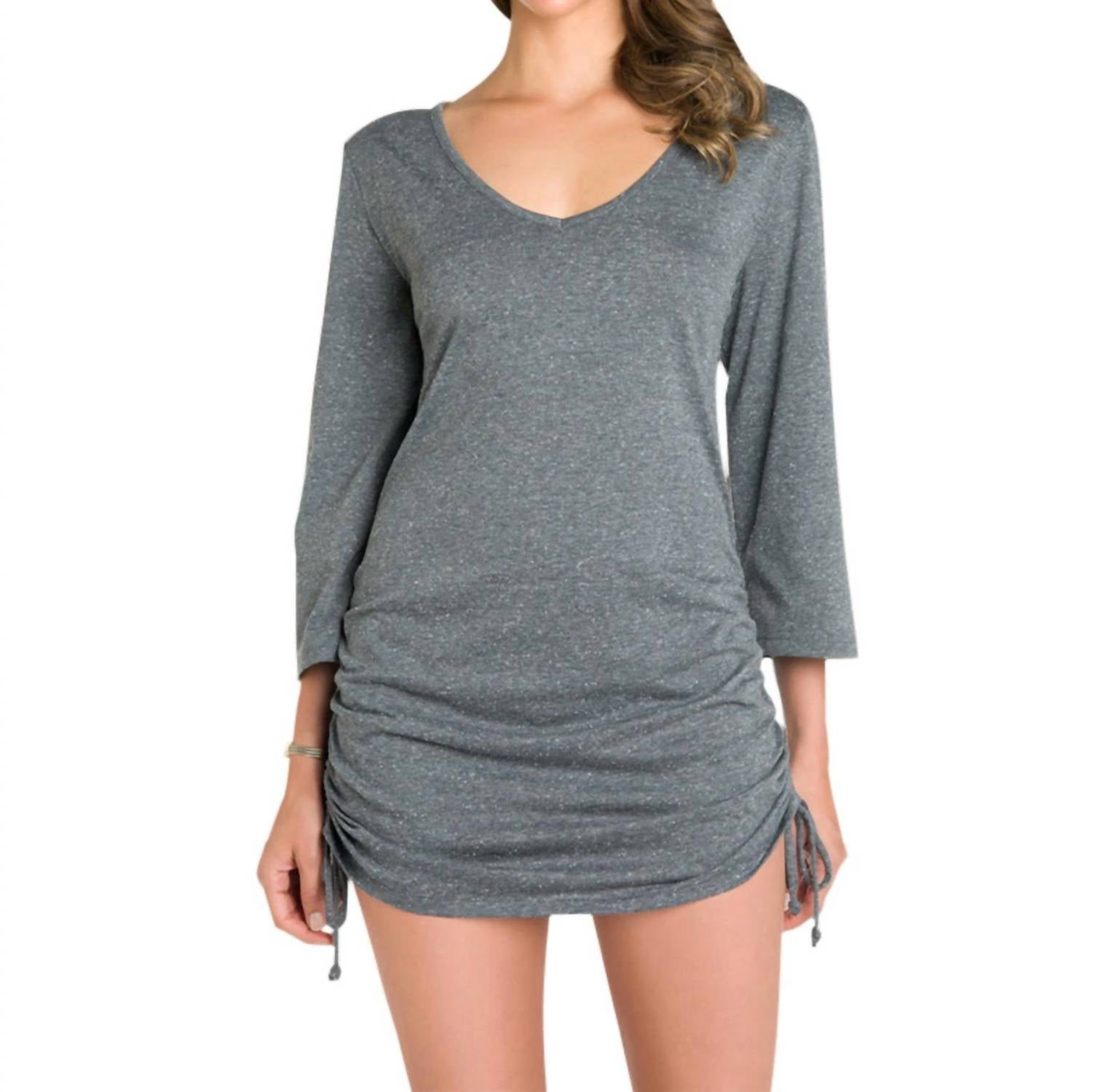 Eco Swim - Adjustable Side Shirred Tunic