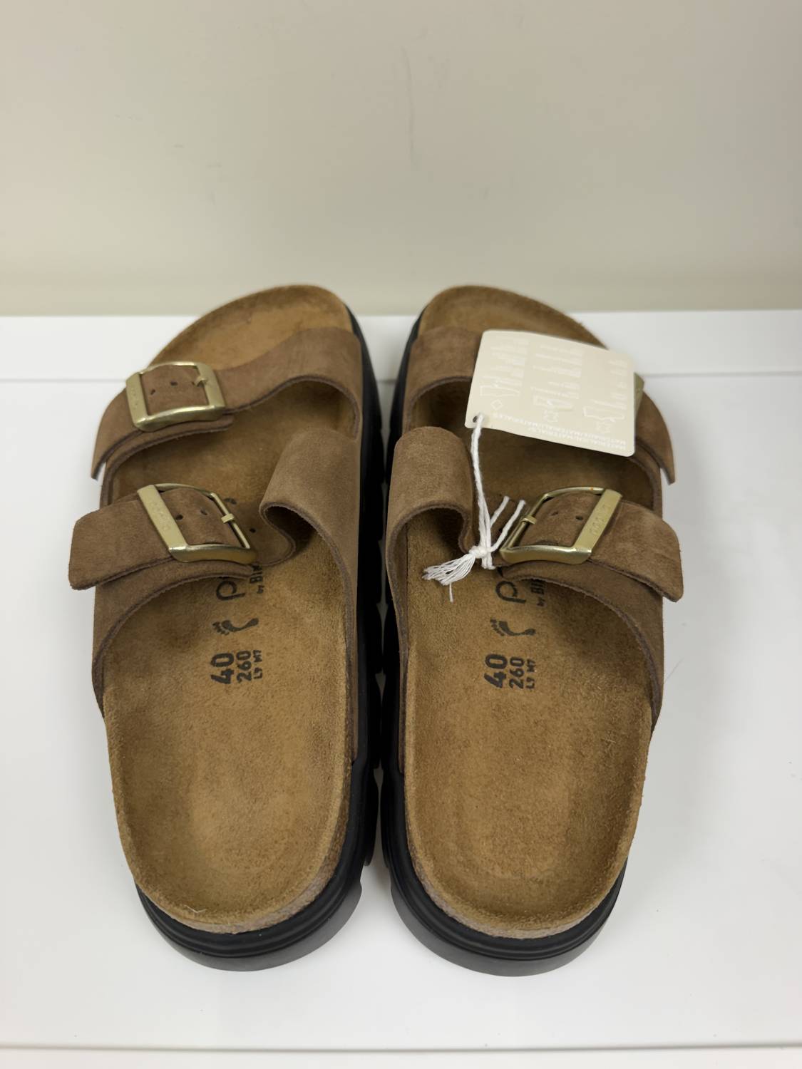 Birkenstock - Women's Papillio Arizona Chunky Suede Leather Sandals