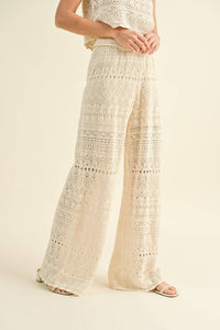 Miou Muse - LAVINIA CROCHET PANTS