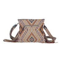 Myra Bags - Women's Psychedelic Tones Shoulder Bag