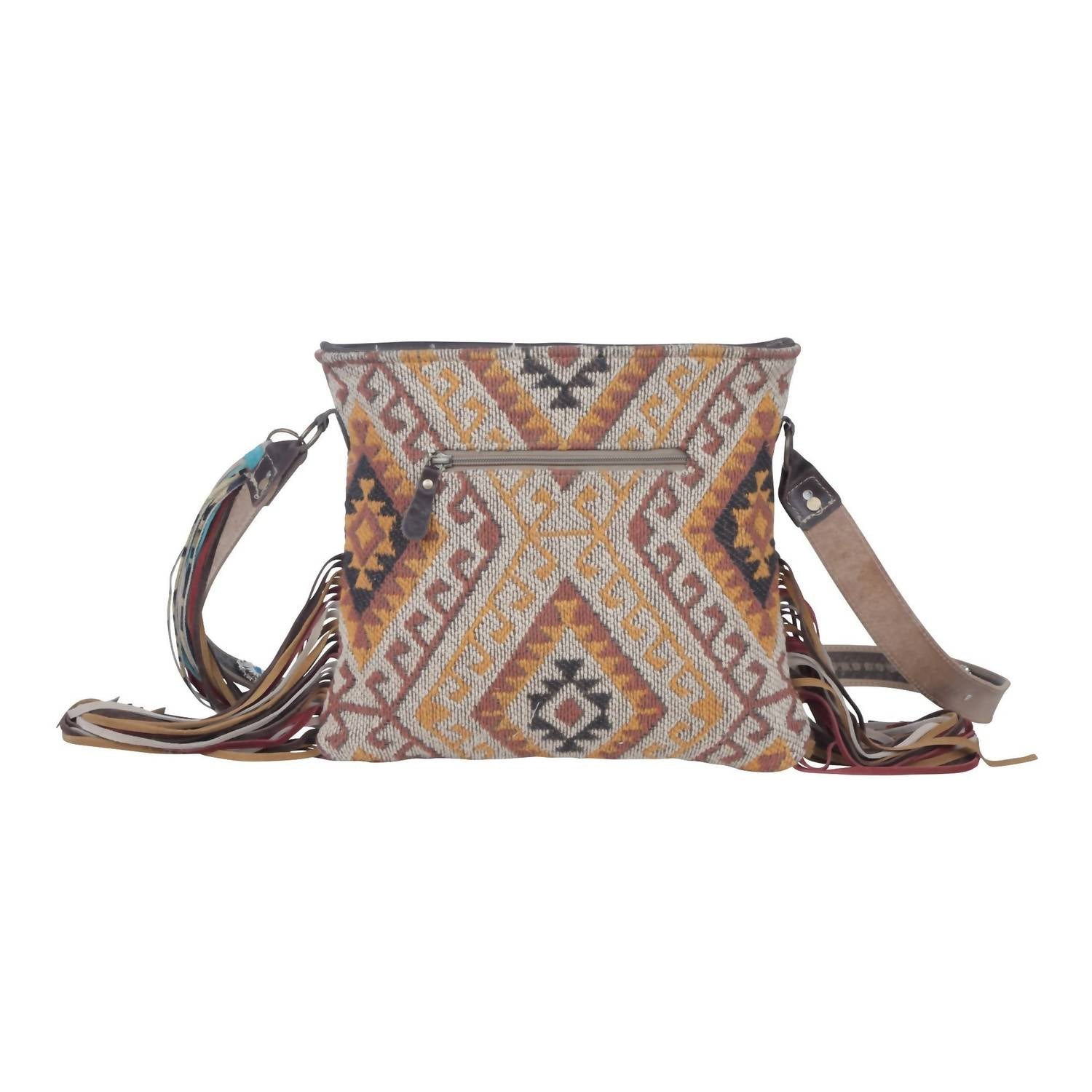 Myra Bags - Women's Psychedelic Tones Shoulder Bag