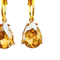 Pink Panache - Women's Teardrop Earrings