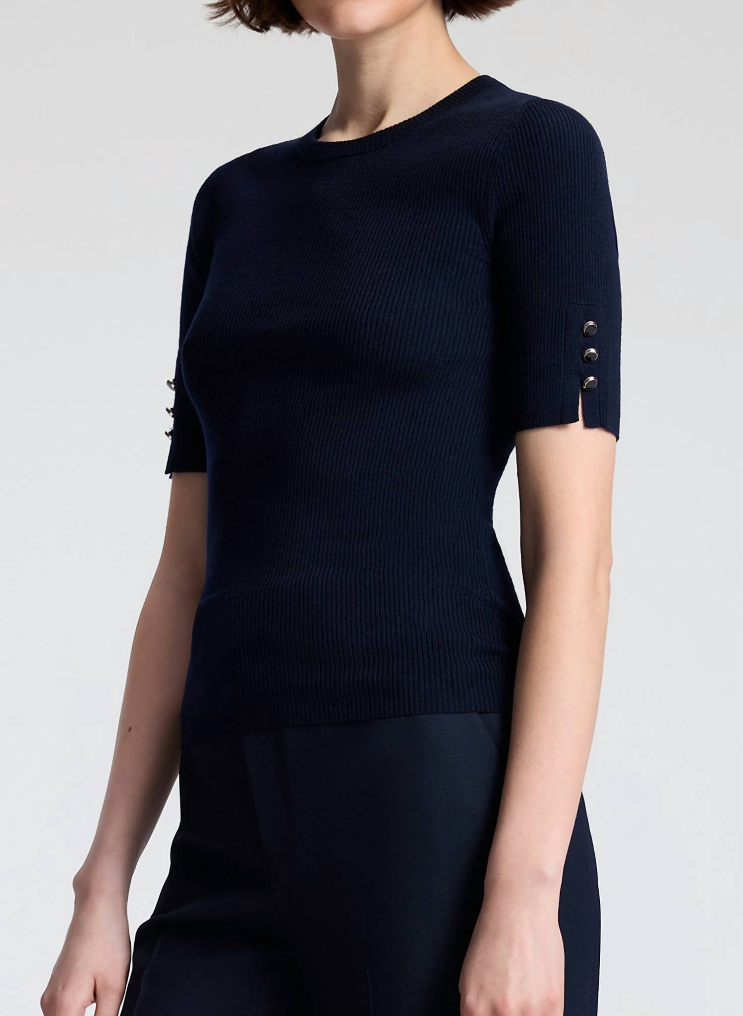 A.L.C. - Josie Knit Merino Top