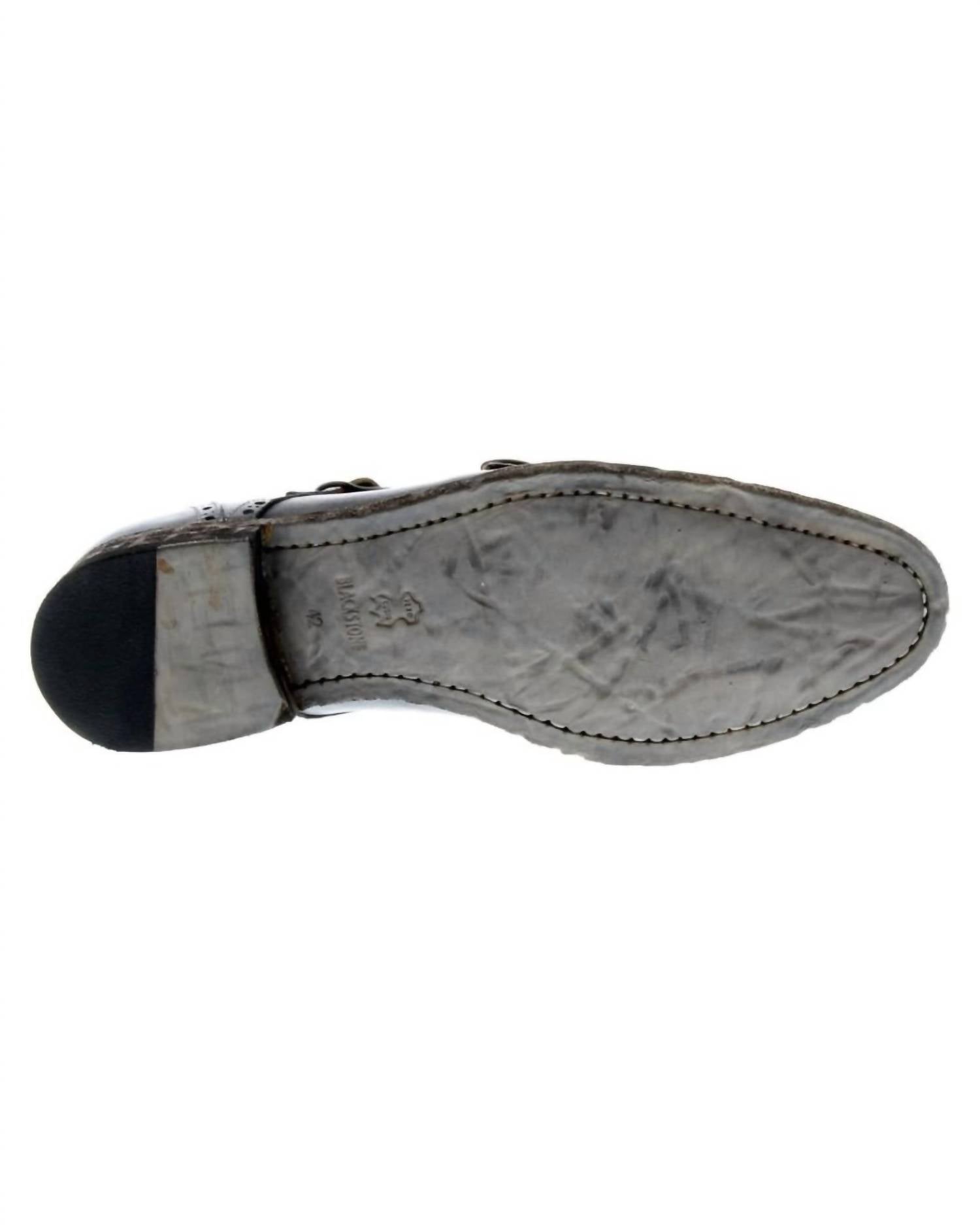 Blackstone Men's Abram Dress Shoes in lampone 1 - men's shoe - alternate view