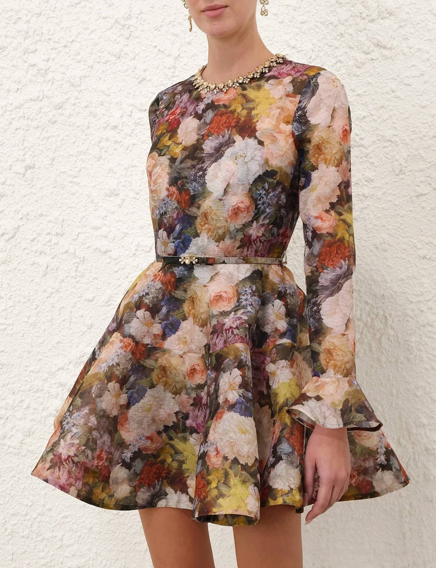 Zimmermann - Alchemy Peplum Mini Dress