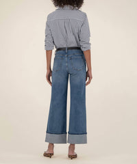 Kut From The Kloth - Meg High Rise Fab Ab Wide Leg Jeans