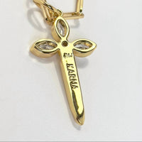 Jagged Halo Jewelry - Women's Karma Dagger Necklace