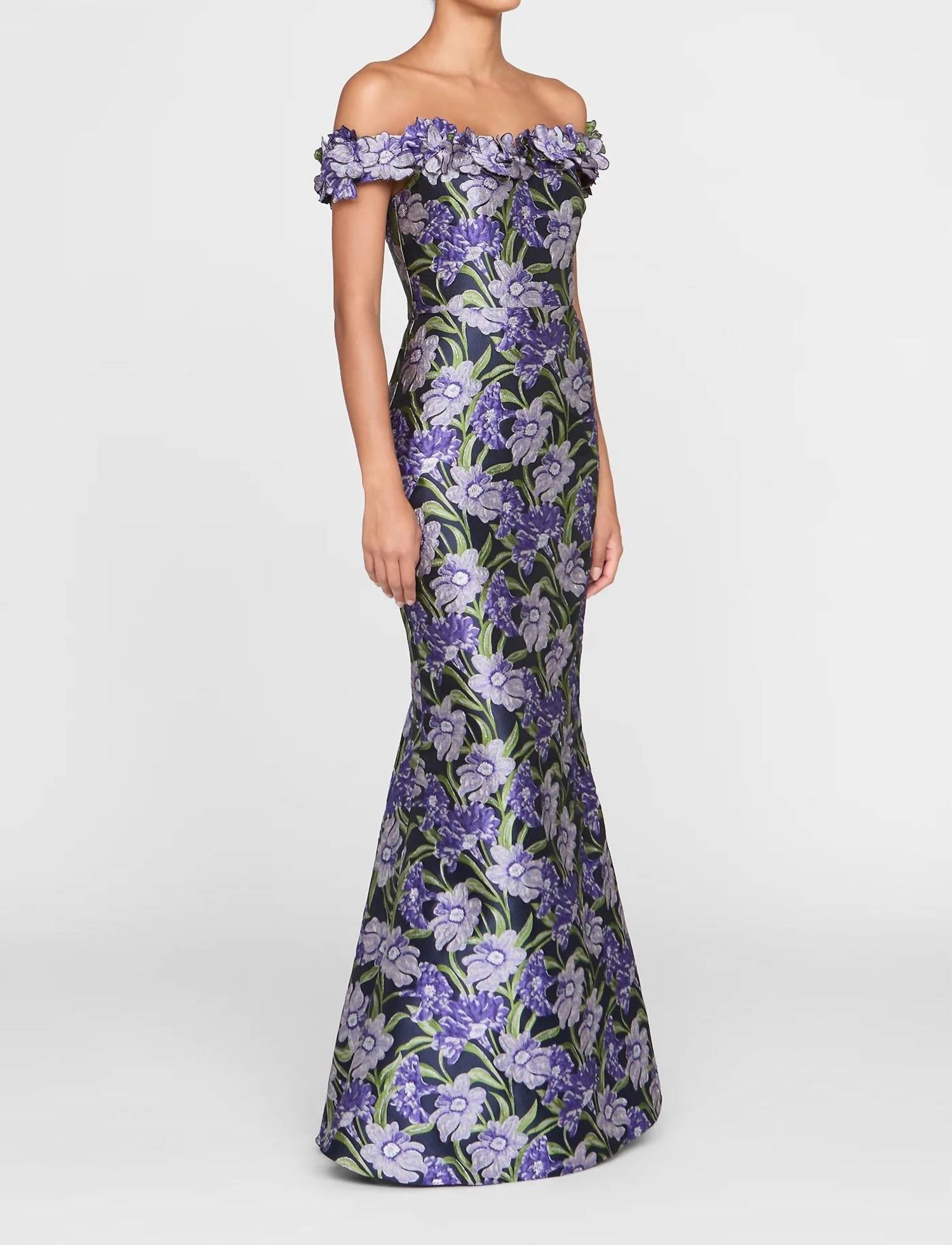 Theia - Olyssia Fit and Flare Gown