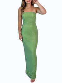 The Vintage Shop Don't Stop Dancing Dress in light green - women's dress