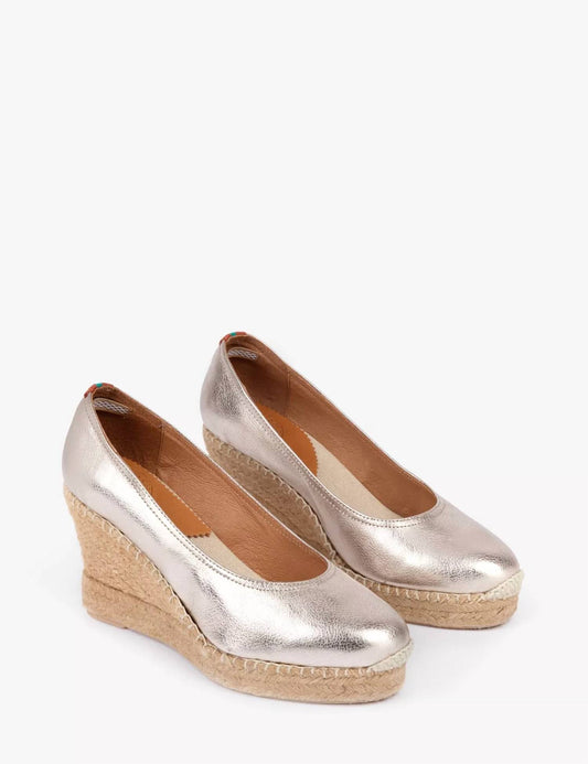 Penelope Chilvers - Women's Scoop Leather Espadrille