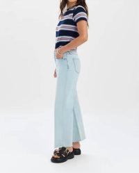 Daze - Pleaser High Rise Wide Ankle Jeans