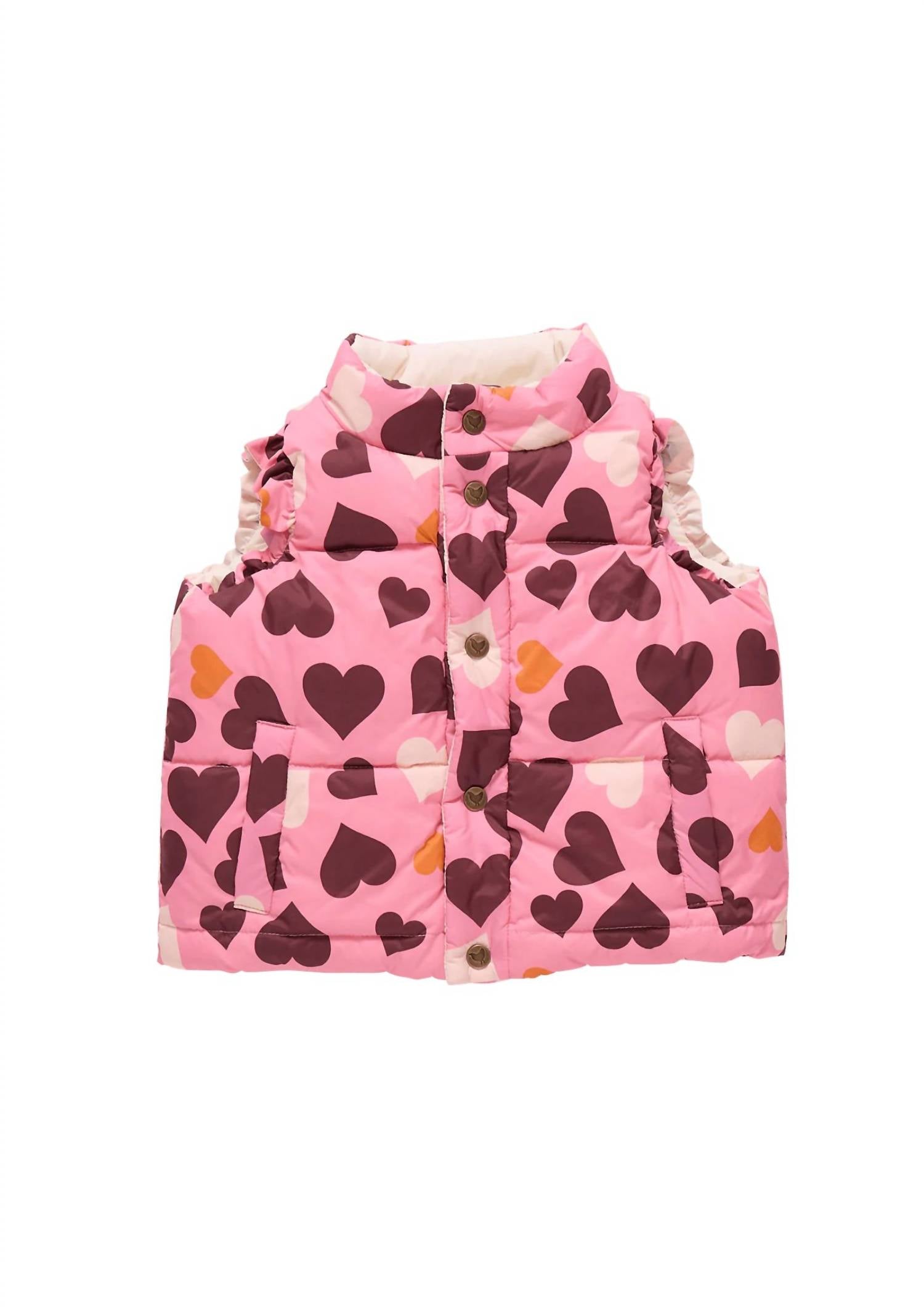 Pink Chicken - Reversible Ellis Ruffle Vest