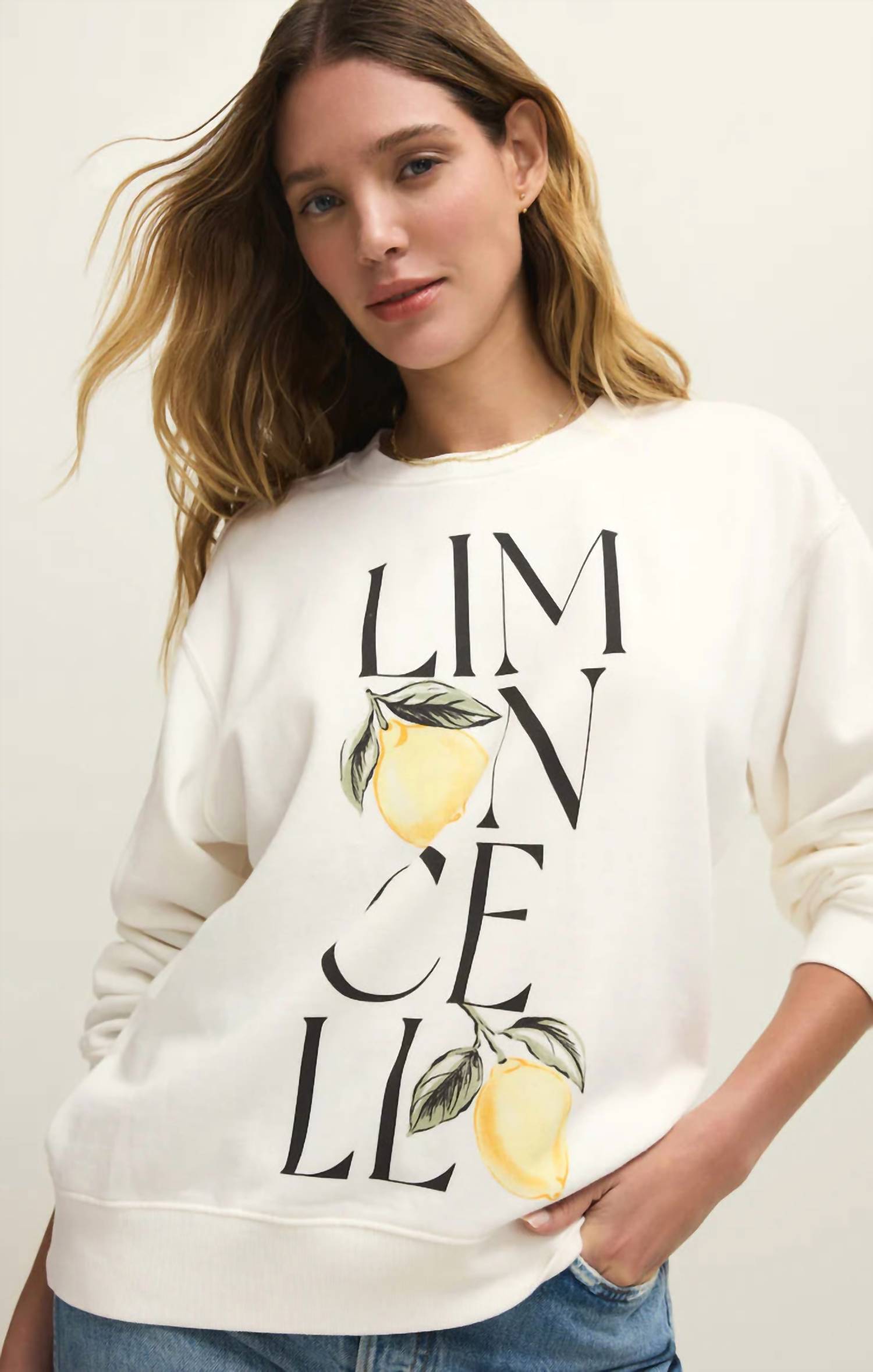 Z Supply - Limon Boyfriend Sweatshirt