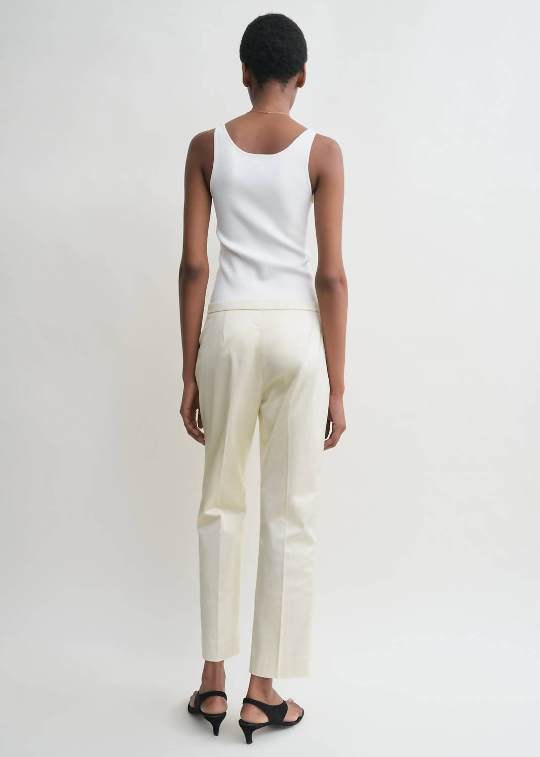 Toteme - Cropped Straight Trouser