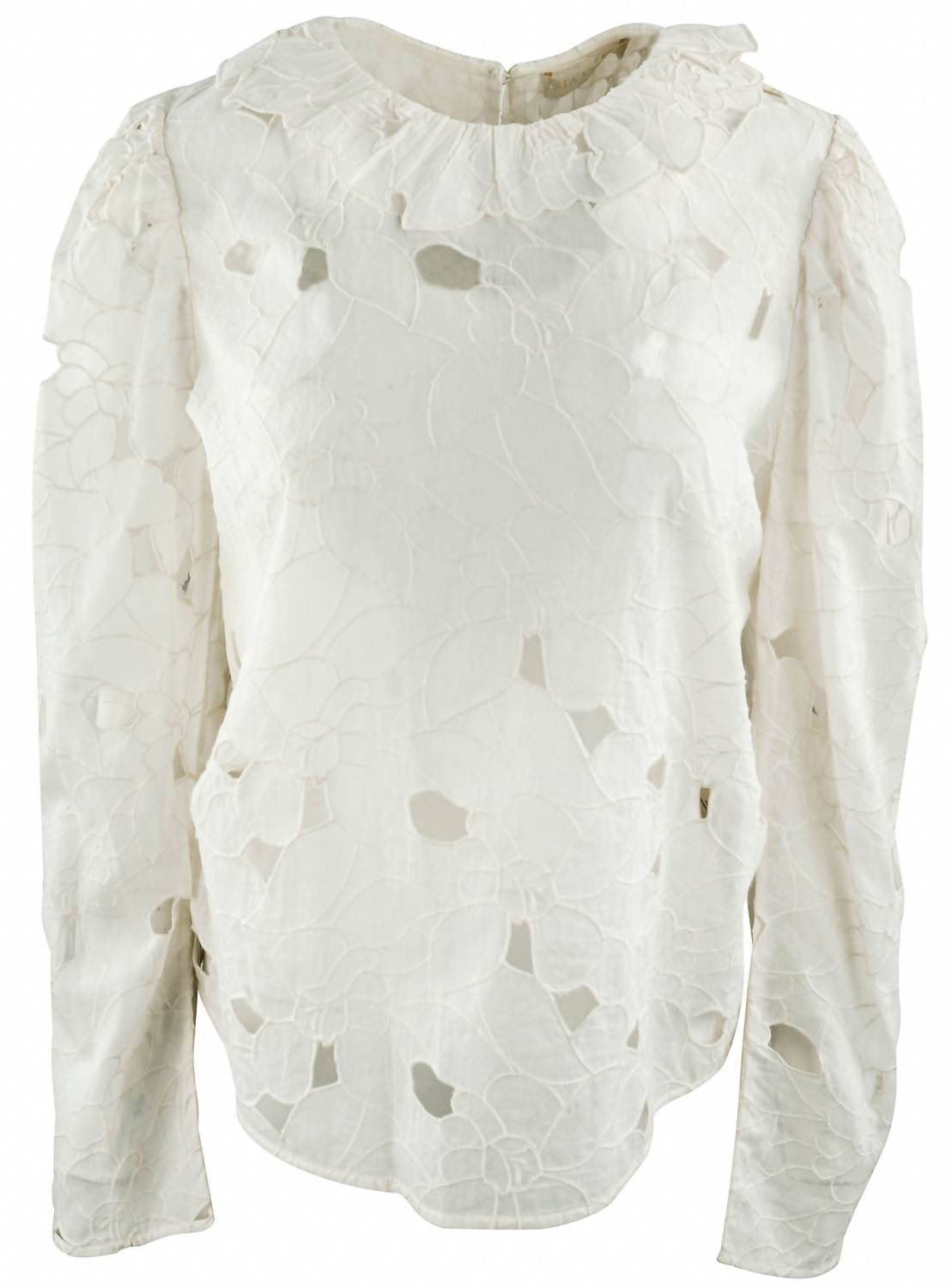 Ulla Johnson Women's Enid Top in chalk - women's blouse