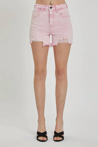 Trendsi - High Rise Denim Shorts