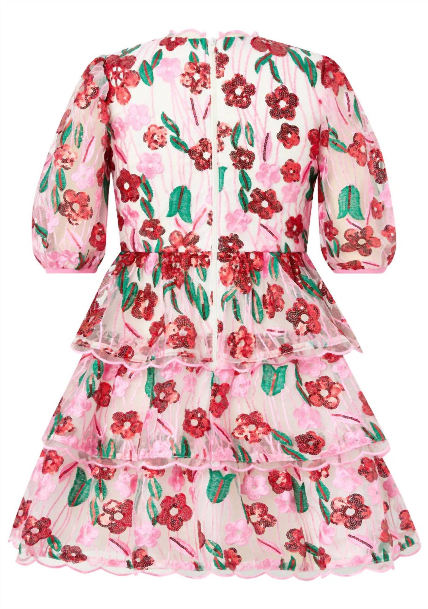 Marlo - Shyla Embroidered Mini Dress