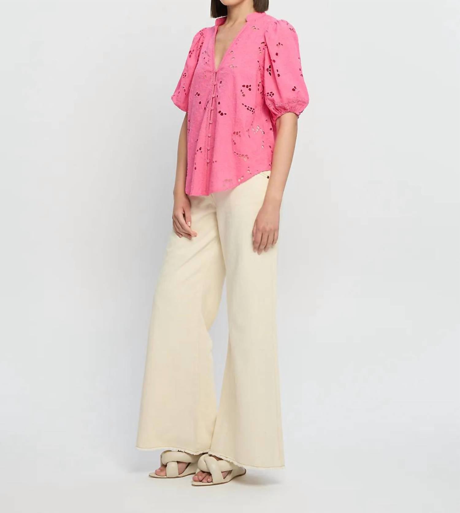Kivari - Corfu Puff Sleeve Blouse