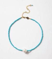 Marlyn Schiff - Women's Beaded Pearl Necklace