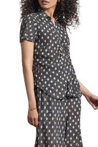 Tribal - Knit Shirred Top